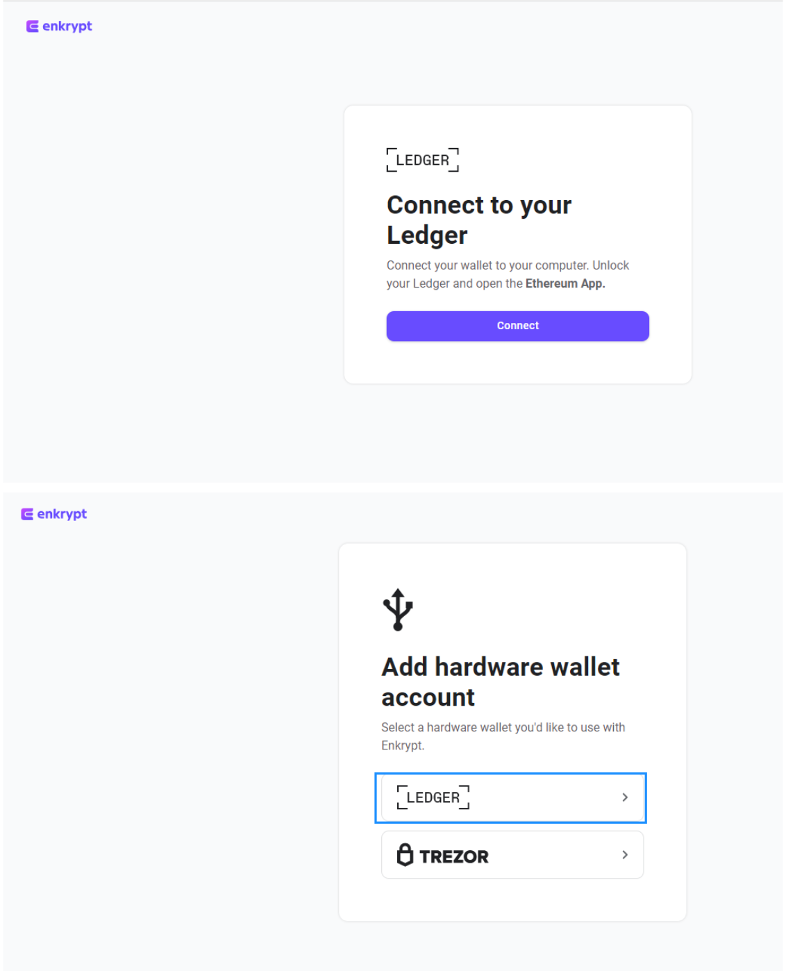 Connect Ledger to Enkrypt to use more dApps and networks