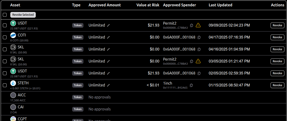 How to Remove Token Approvals Using Revoke With Enkrypt
