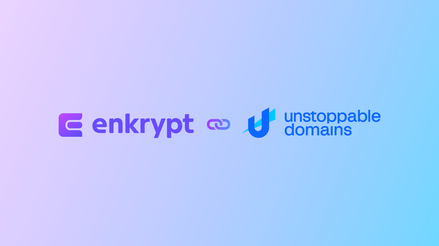 Register a Web3 username from Unstoppable Domains in Enkrypt