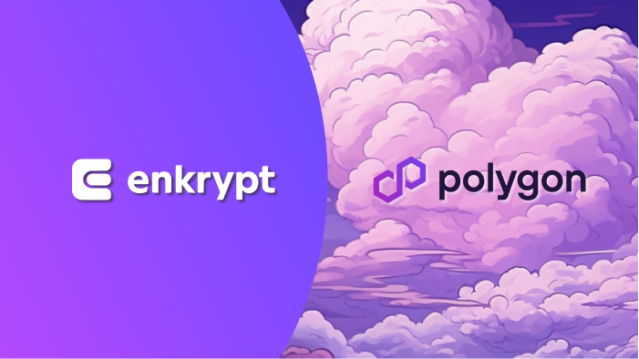 Interacting with Polygon using Enkrypt