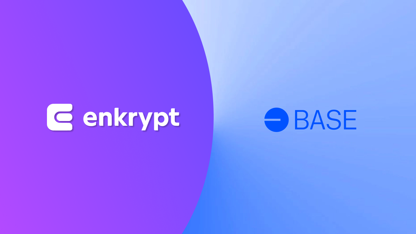Interact with Base using Enkrypt
