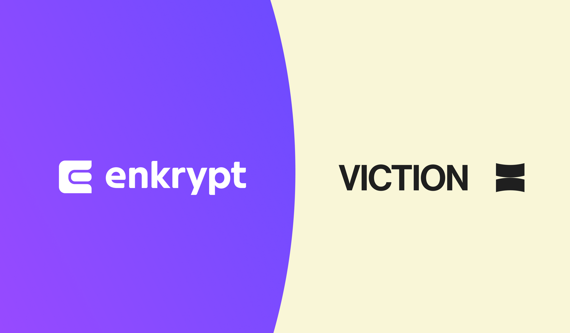 Interacting with Viction using Enkrypt