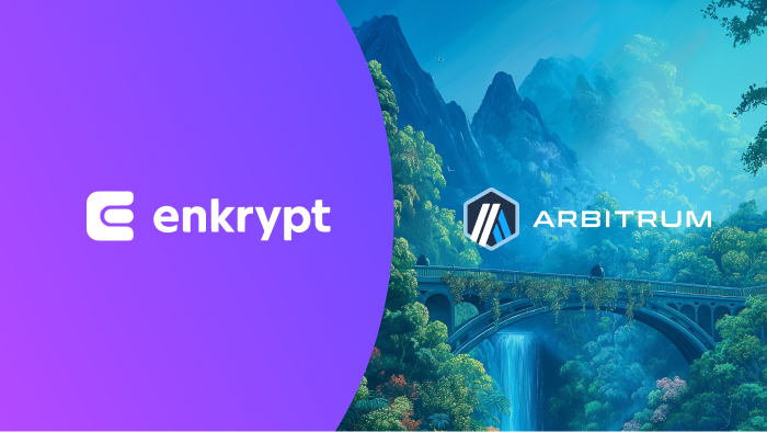 Bridge from Ethereum to Arbitrum with Enkrypt