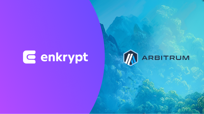 Swapping on Arbitrum with Enkrypt