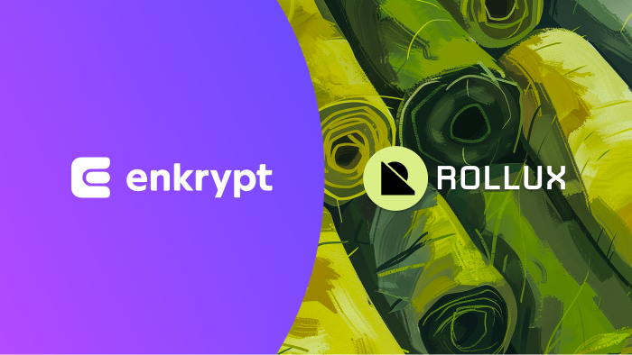 Interact with Rollux using Enkrypt