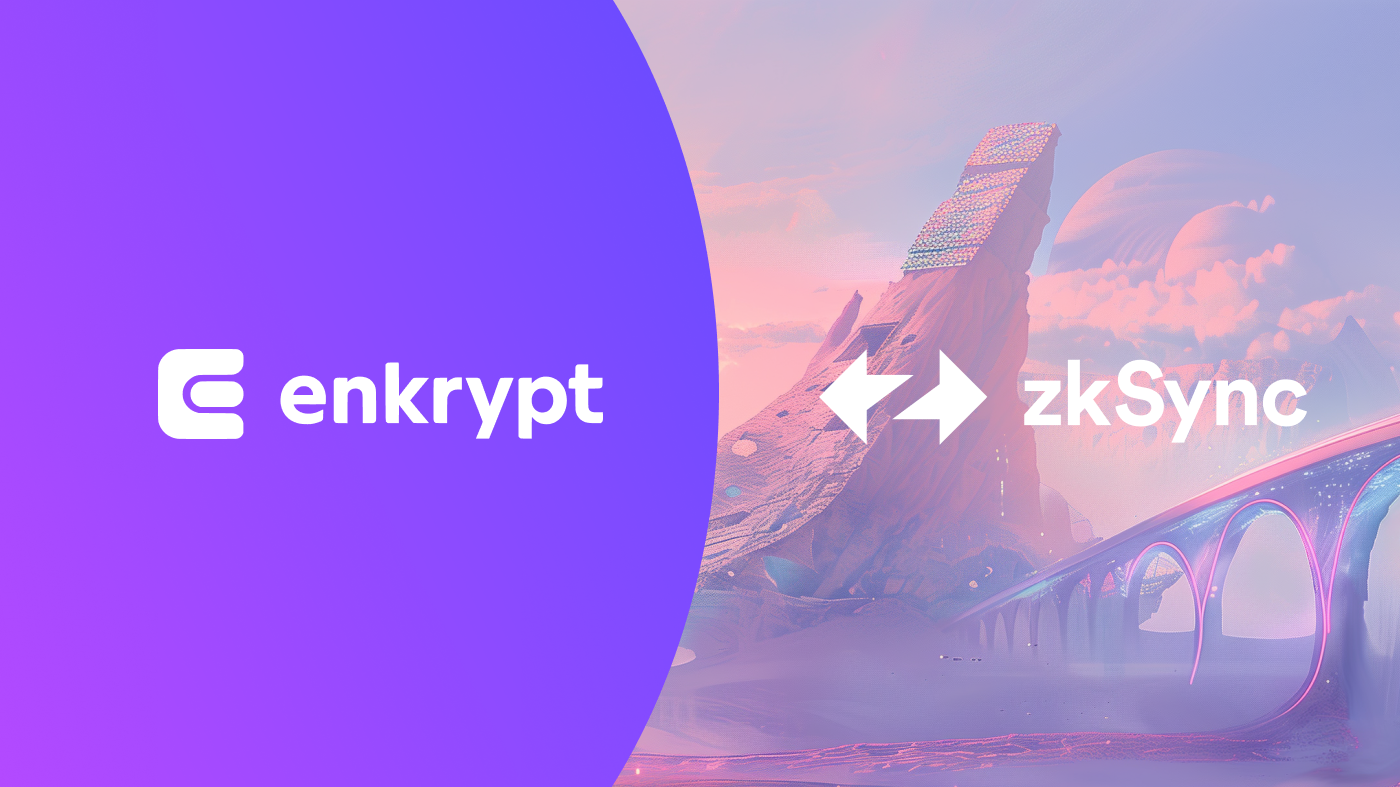 Bridge from Ethereum to zkSync Era with Enkrypt