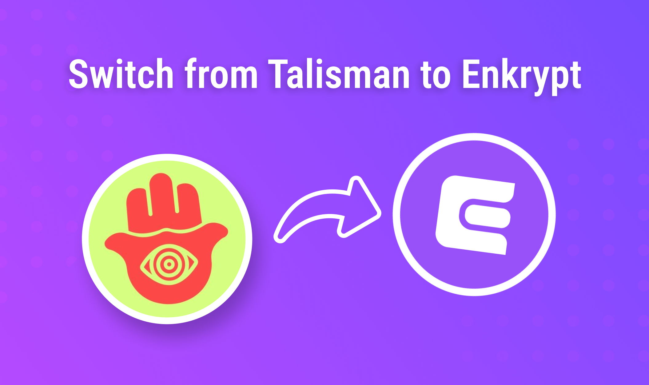 How to Import your wallet from Talisman into Enkrypt