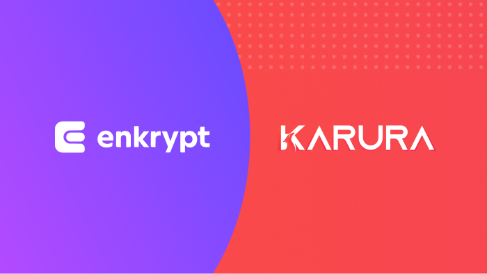 Interacting with Karura using Enkrypt