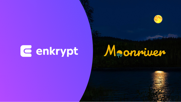Interacting with Moonriver using Enkrypt
