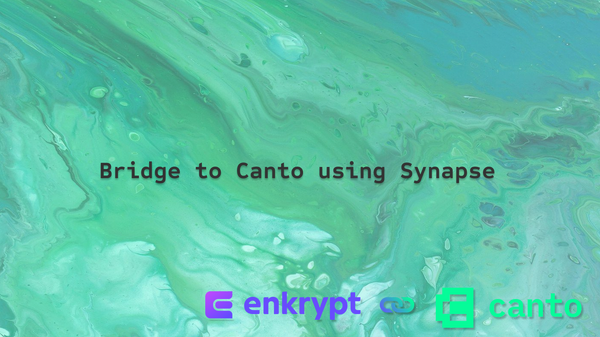 Bridging to Canto using Synapse Protocol