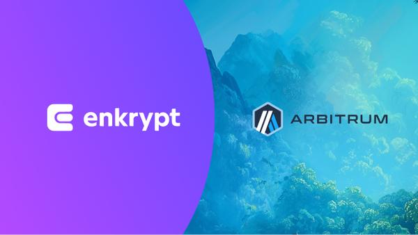 Swapping on Arbitrum with Enkrypt